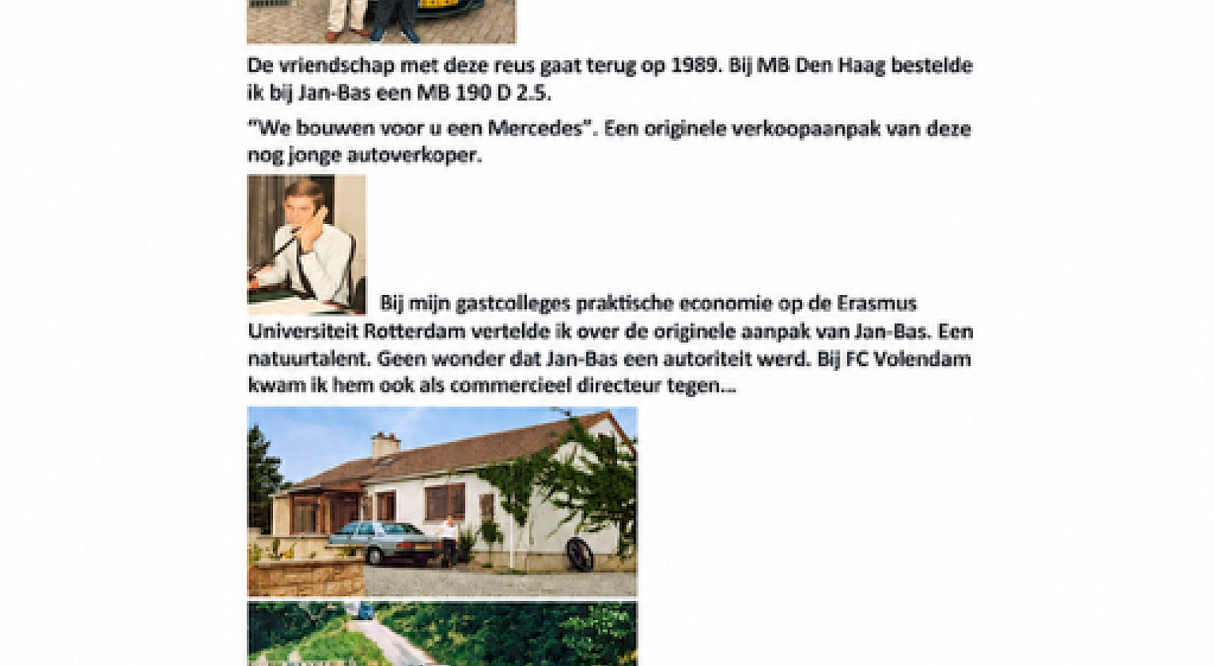 Een bijzonder bedankje van een trouwe klant